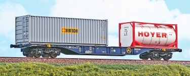 ACME 40405 - H0 - Containertragwagen Sngssv CEMAT, Ep. VI